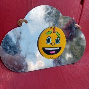 Lemon Hand Drawn (by me!) Canvas Magnet.